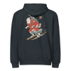 Santa Samurai Ski Edition Premium full zip hoodie