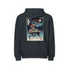 Samurai Vibraphonist Player Ukiyo-e Premium full zip hoodie