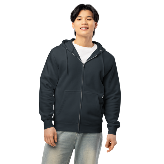 Samurai Contrabass Ukiyo-e Premium full zip hoodie - Samurai Original
