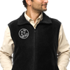 Mono No Aware Japanese Calligraphy Men’s Columbia fleece vest - Samurai Original