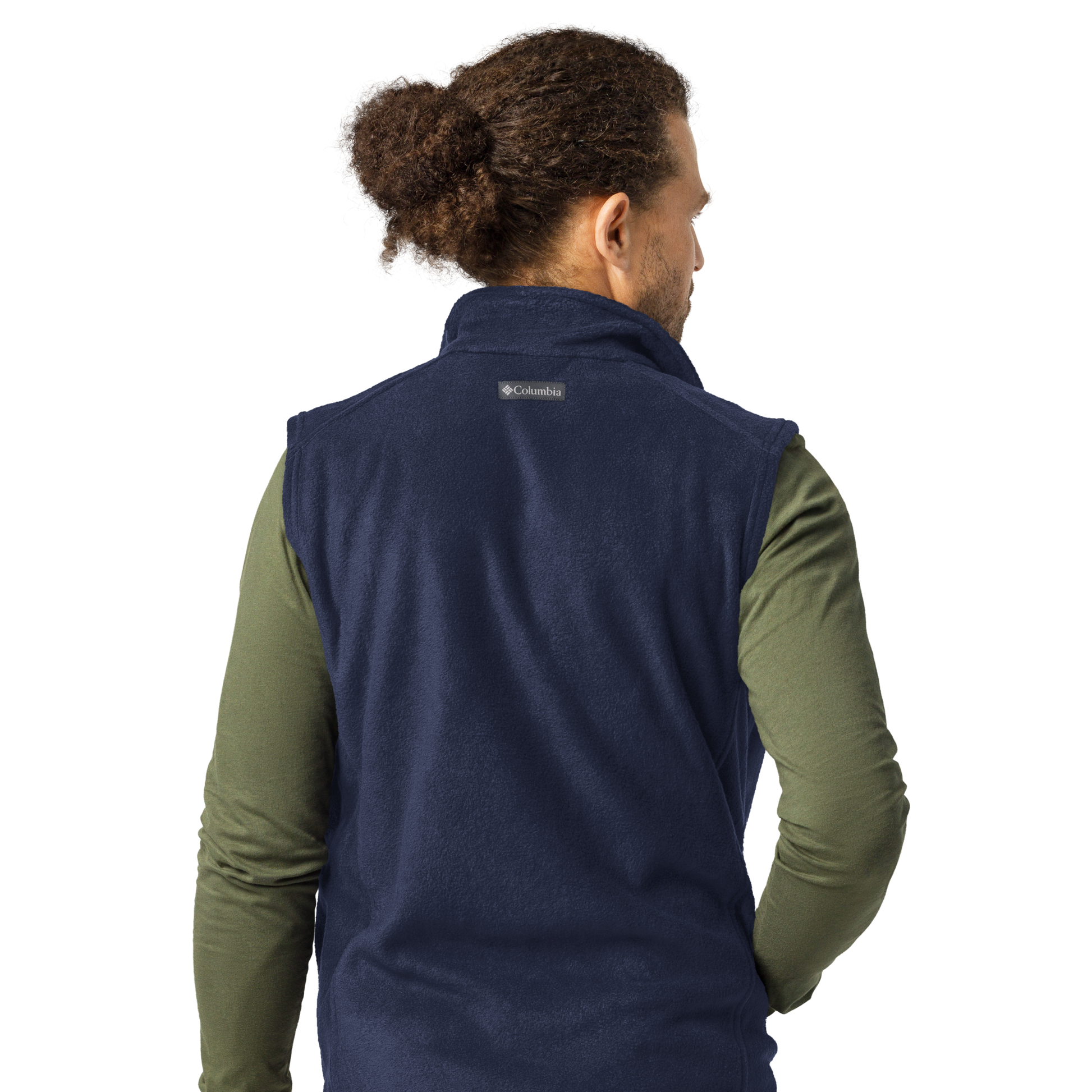 Mono No Aware Japanese Calligraphy Men’s Columbia fleece vest - Samurai Original