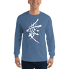 Custom name Men’s Long Sleeve Shirt - Samurai Original