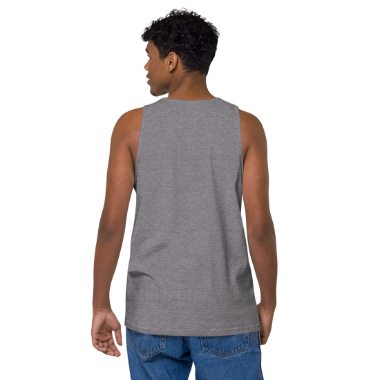 Ronin Guitar Blues Japanese Art Men's Premium Tank Top - Samurai Original