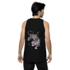 Tiger Flame Japanese Art Men's Premium Tank Top - Samurai Original