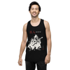 Ronin Guitar Blues Japanese Art Men's Premium Tank Top - Samurai Original