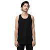 Tiger Flame Japanese Art Men's Premium Tank Top - Samurai Original