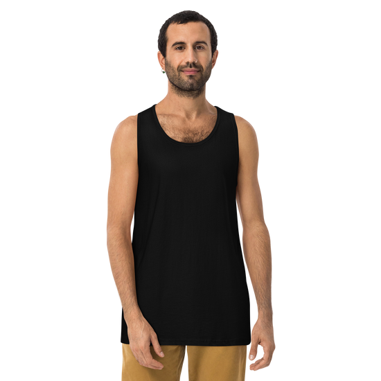 Mushin Japanese Zen Philosophy Men's Premium Tank Top - Samurai Original