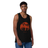 The Seven Samurai Japanese Art Men's Premium Tank Top - Samurai Original
