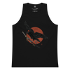 Ronin Raven Men’s premium tank top Black - Samurai Original