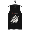 Ronin Guitar Blues Japanese Art Men's Premium Tank Top - Samurai Original