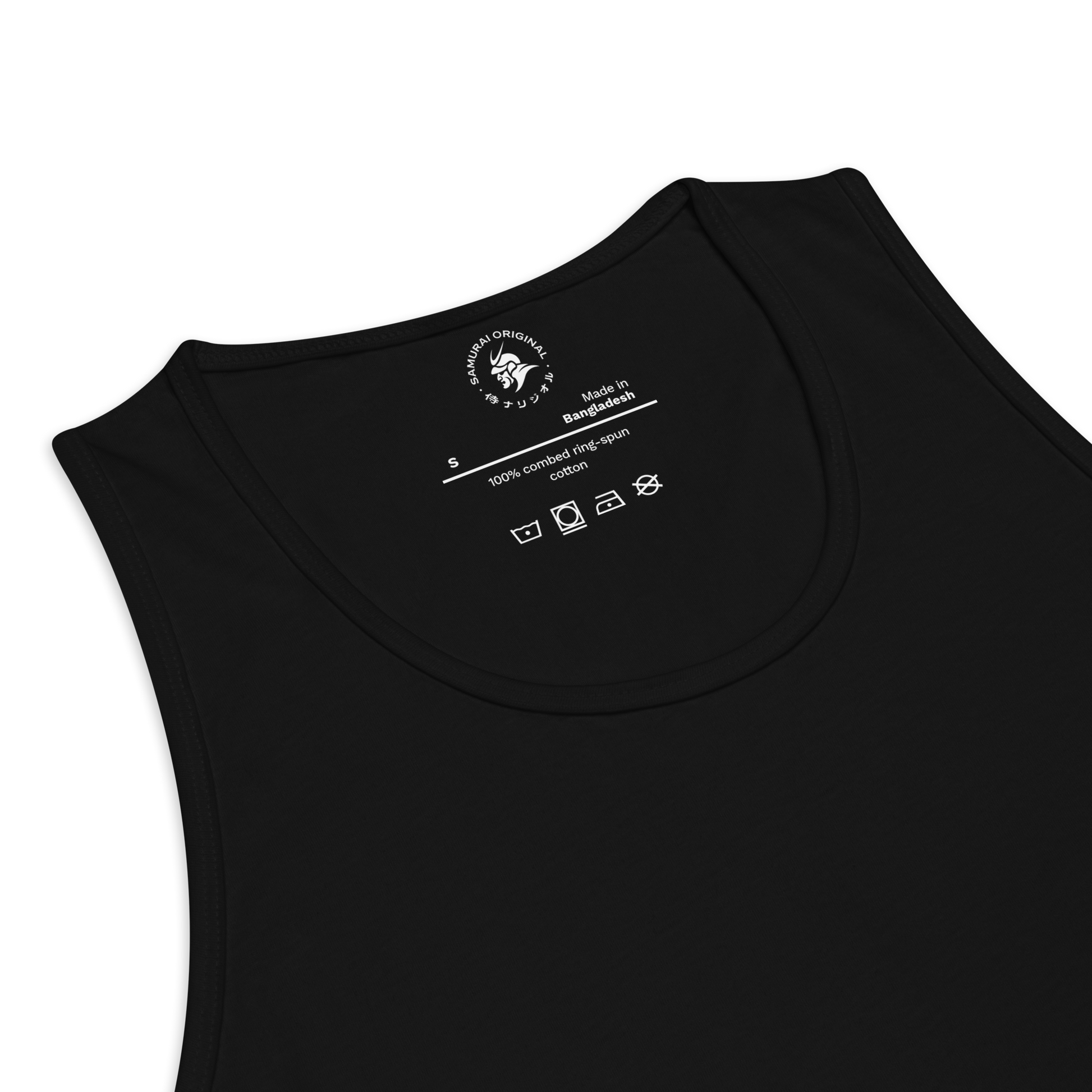 Mushin Japanese Zen Philosophy Men's Premium Tank Top - Samurai Original