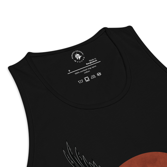 Ronin Raven Men’s premium tank top - Samurai Original