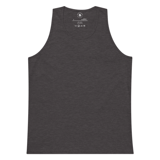 Mushin Japanese Zen Philosophy Men's Premium Tank Top - Samurai Original