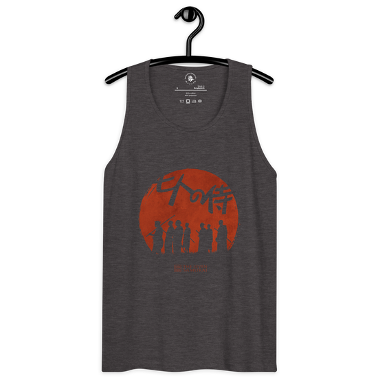 The Seven Samurai Japanese Art Men's Premium Tank Top - Samurai Original