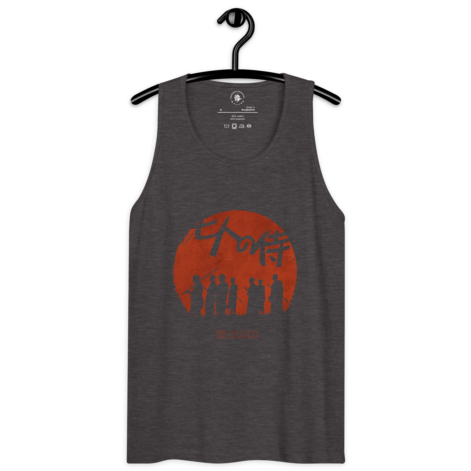 The Seven Samurai Japanese Art Men's Premium Tank Top - Samurai Original