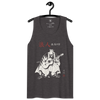 Ronin Guitar Blues Japanese Art Men's Premium Tank Top - Samurai Original