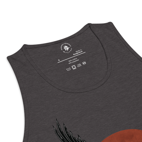 Ronin Raven Men’s premium tank top - Samurai Original