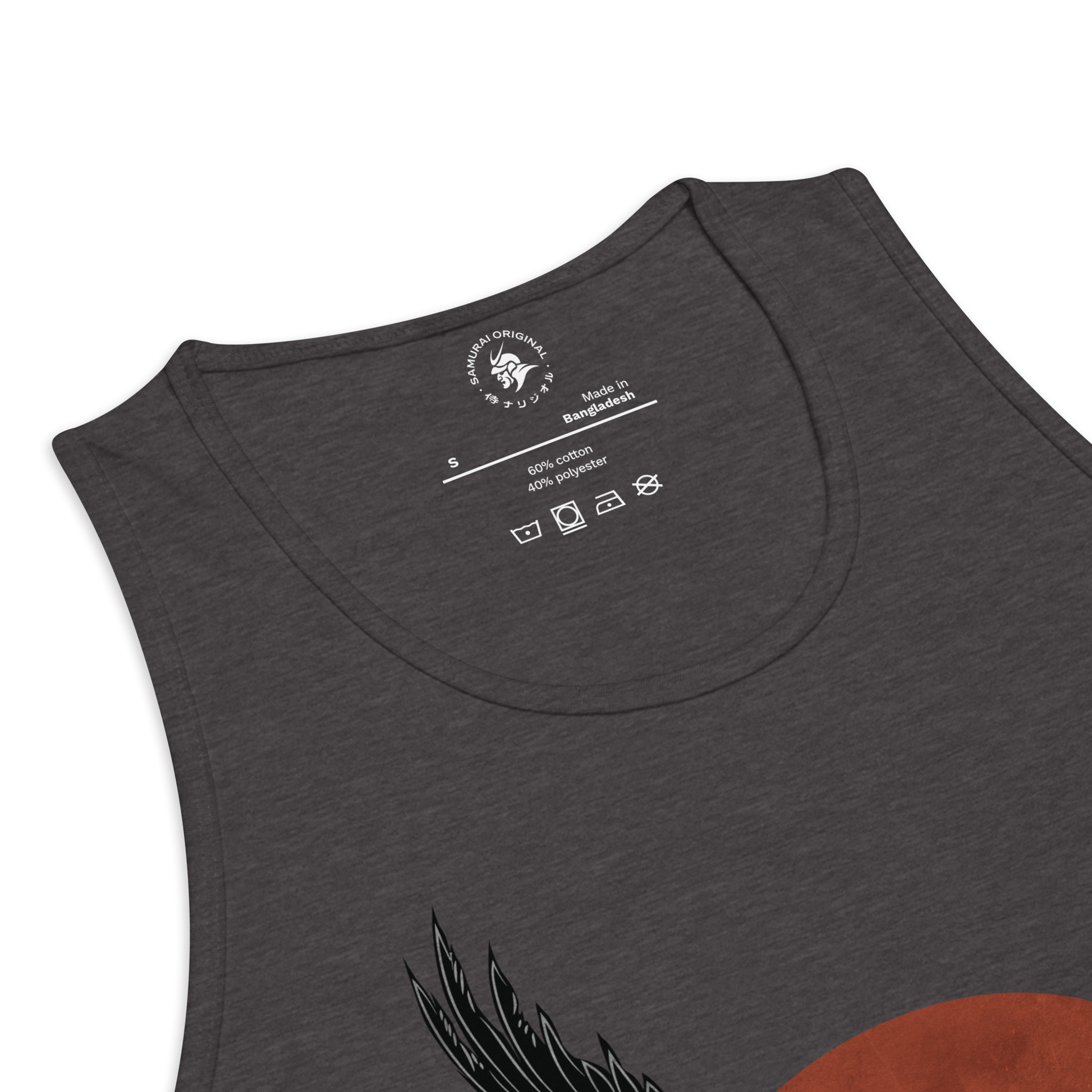Ronin Raven Men’s premium tank top - Samurai Original