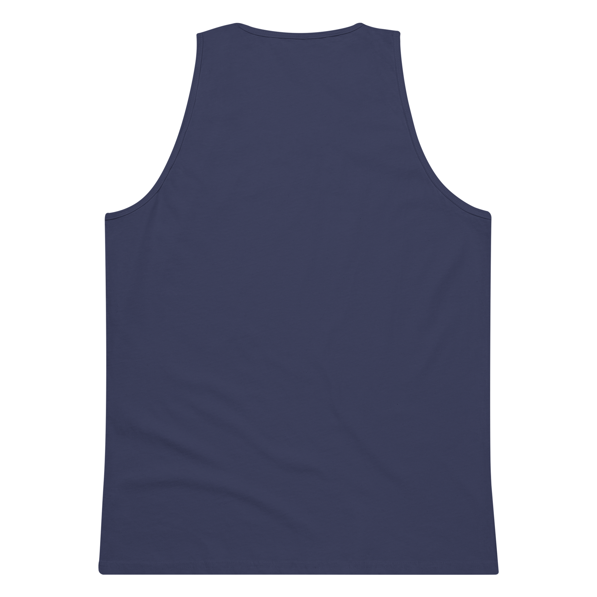 Japanese Crane and Pine Tree Ukiyo-e Men's Premium Tank Top - Samurai Original
