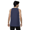 Cat Samurai Tea Ceremony Ukiyo-e Men's Premium Tank Top - Samurai Original