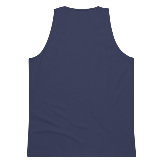 Cat Samurai Tea Ceremony Ukiyo-e Men's Premium Tank Top - Samurai Original