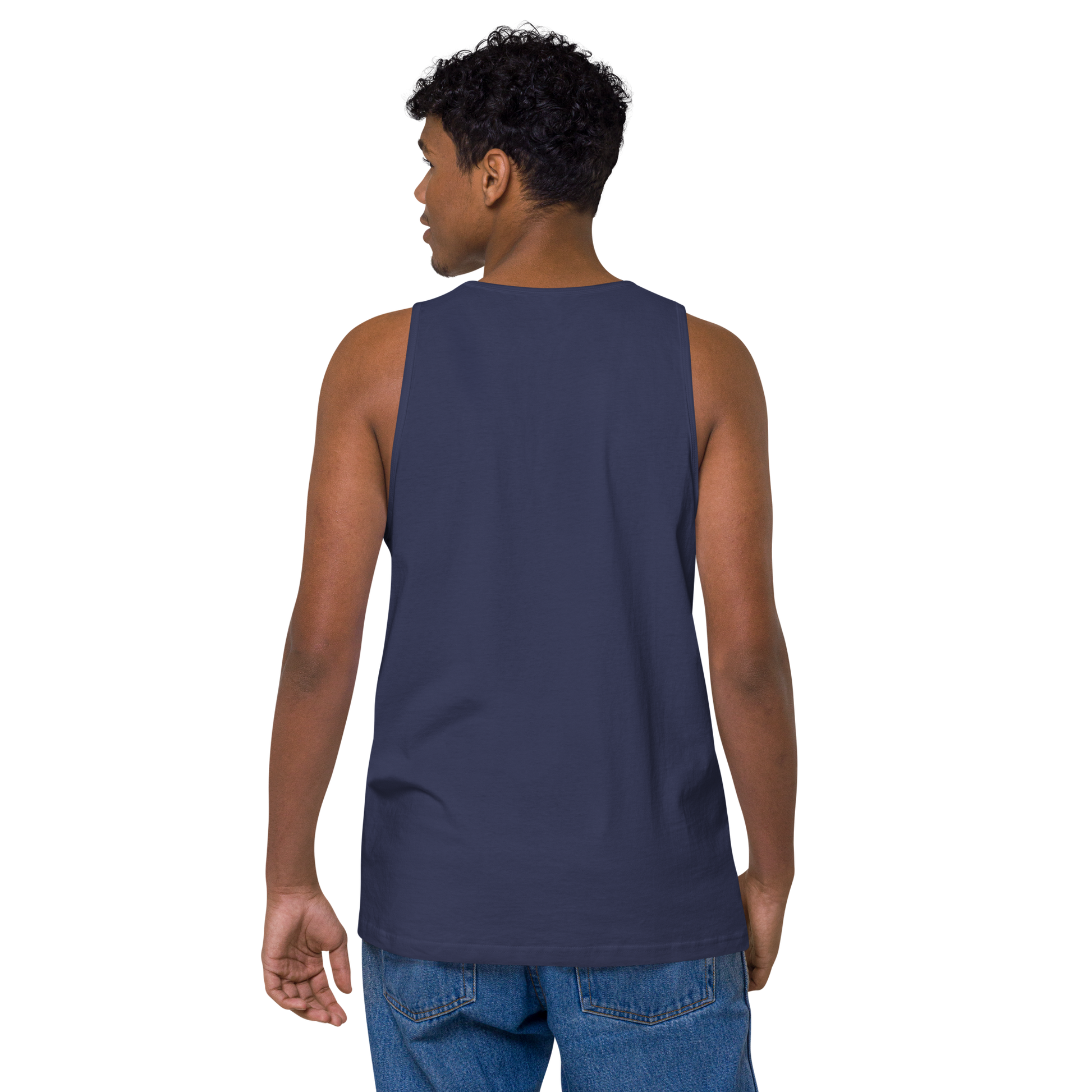 Ronin Raven Men’s premium tank top - Samurai Original