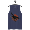 Ronin Raven Men’s premium tank top - Samurai Original