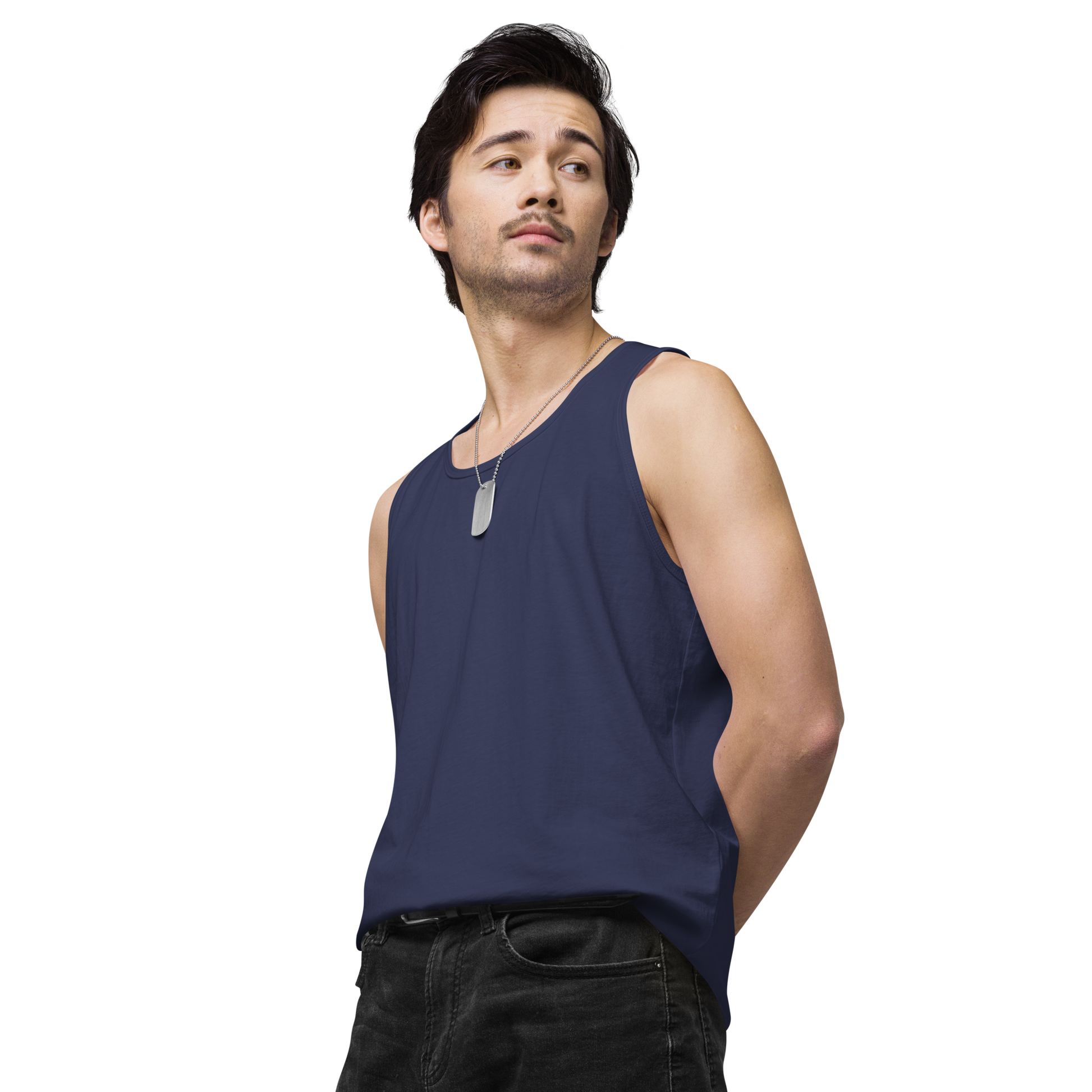 Dokkodo Clause I Japanese Philosophy Men's Premium Tank Top - Samurai Original