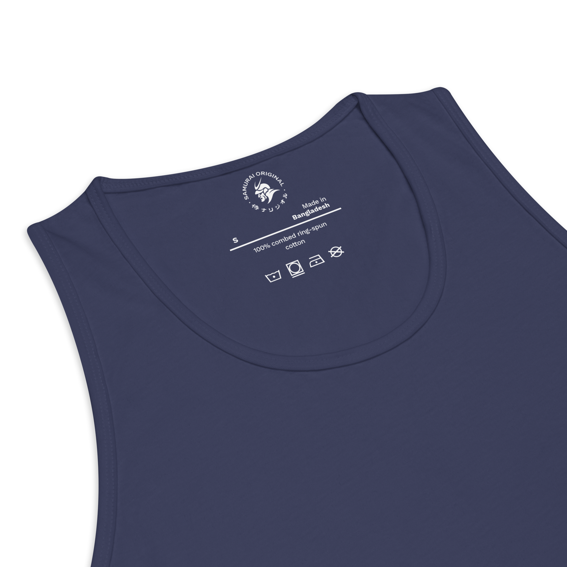 Mushin Japanese Zen Philosophy Men's Premium Tank Top - Samurai Original