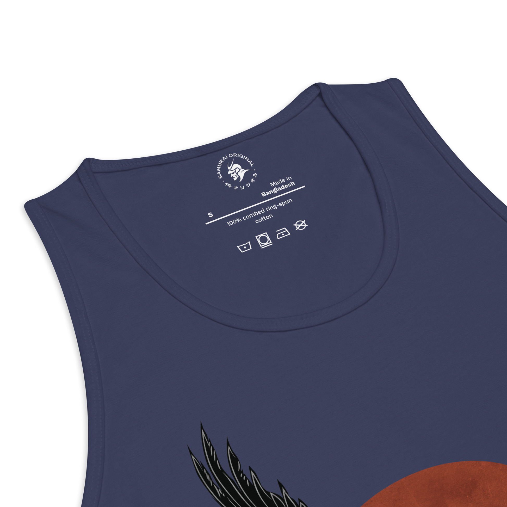 Ronin Raven Men’s premium tank top - Samurai Original