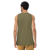 Cat Samurai Tea Ceremony Ukiyo-e Men's Premium Tank Top - Samurai Original