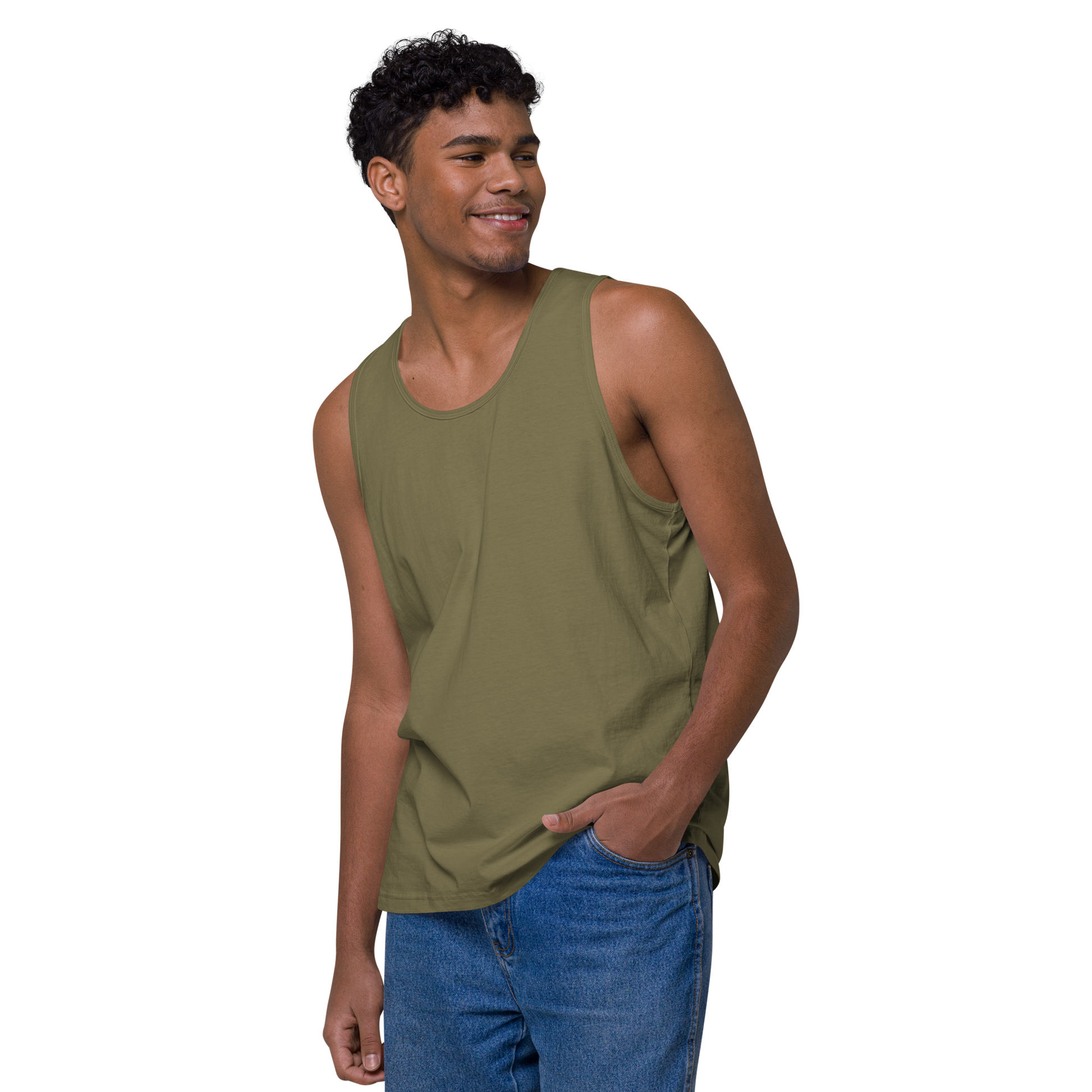 Dokkodo Clause I Japanese Philosophy Men's Premium Tank Top - Samurai Original