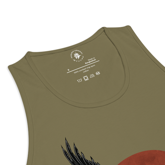 Ronin Raven Men’s premium tank top - Samurai Original