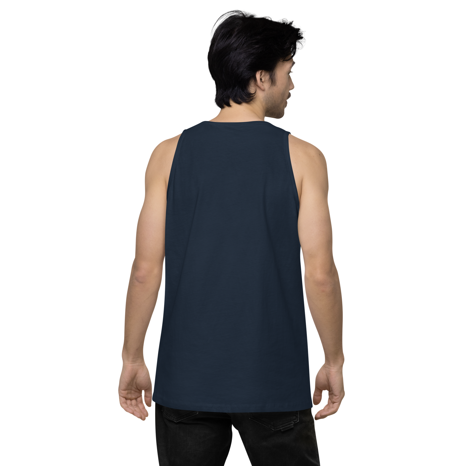 Ronin Raven Men’s premium tank top - Samurai Original