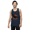 Ronin Raven Men’s premium tank top - Samurai Original