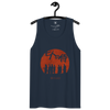 The Seven Samurai Japanese Art Men's Premium Tank Top - Samurai Original