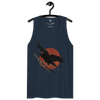 Ronin Raven Men’s premium tank top - Samurai Original