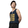Mono No Aware Japanese Calligraphy Men's Premium Tank Top - Samurai Original