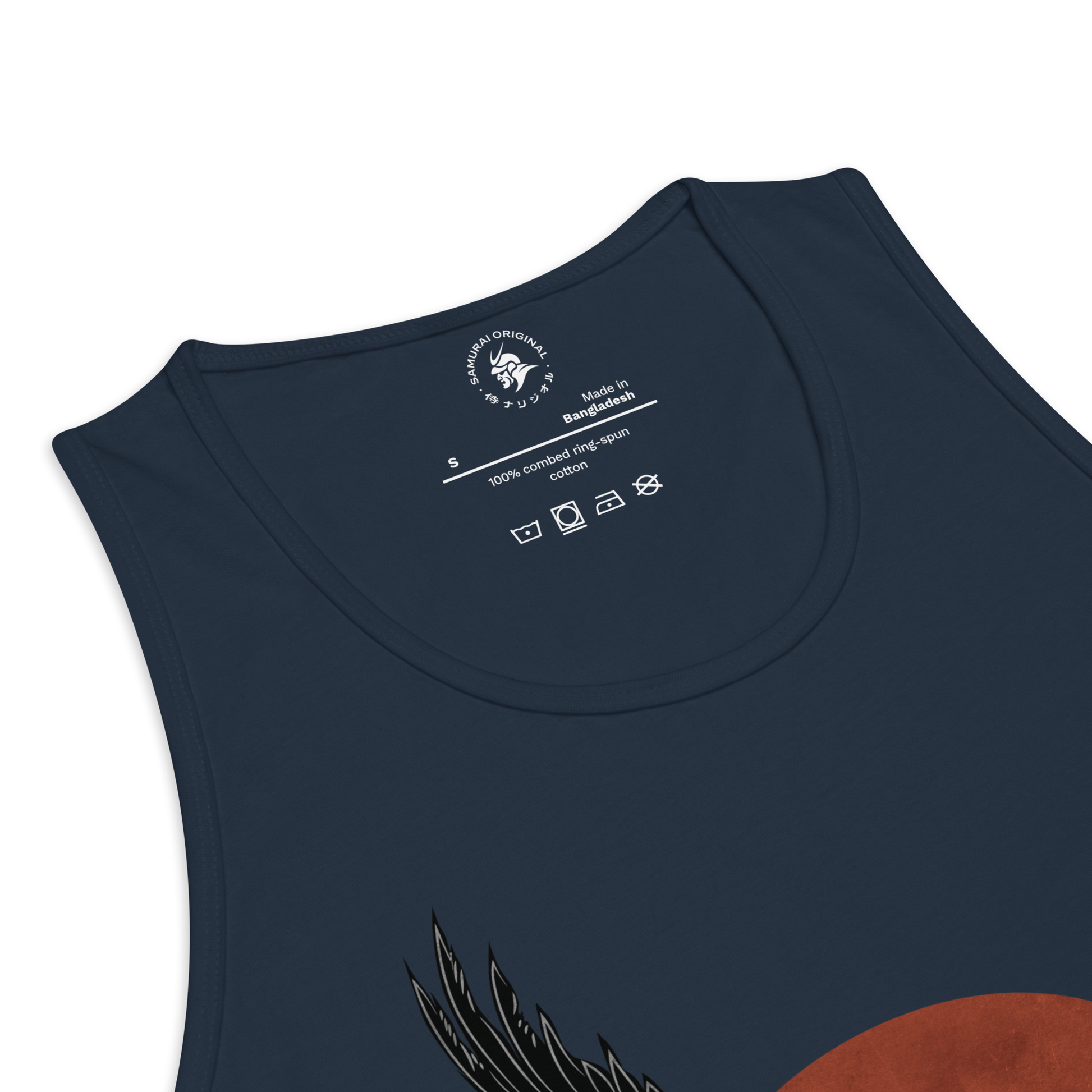 Ronin Raven Men’s premium tank top - Samurai Original