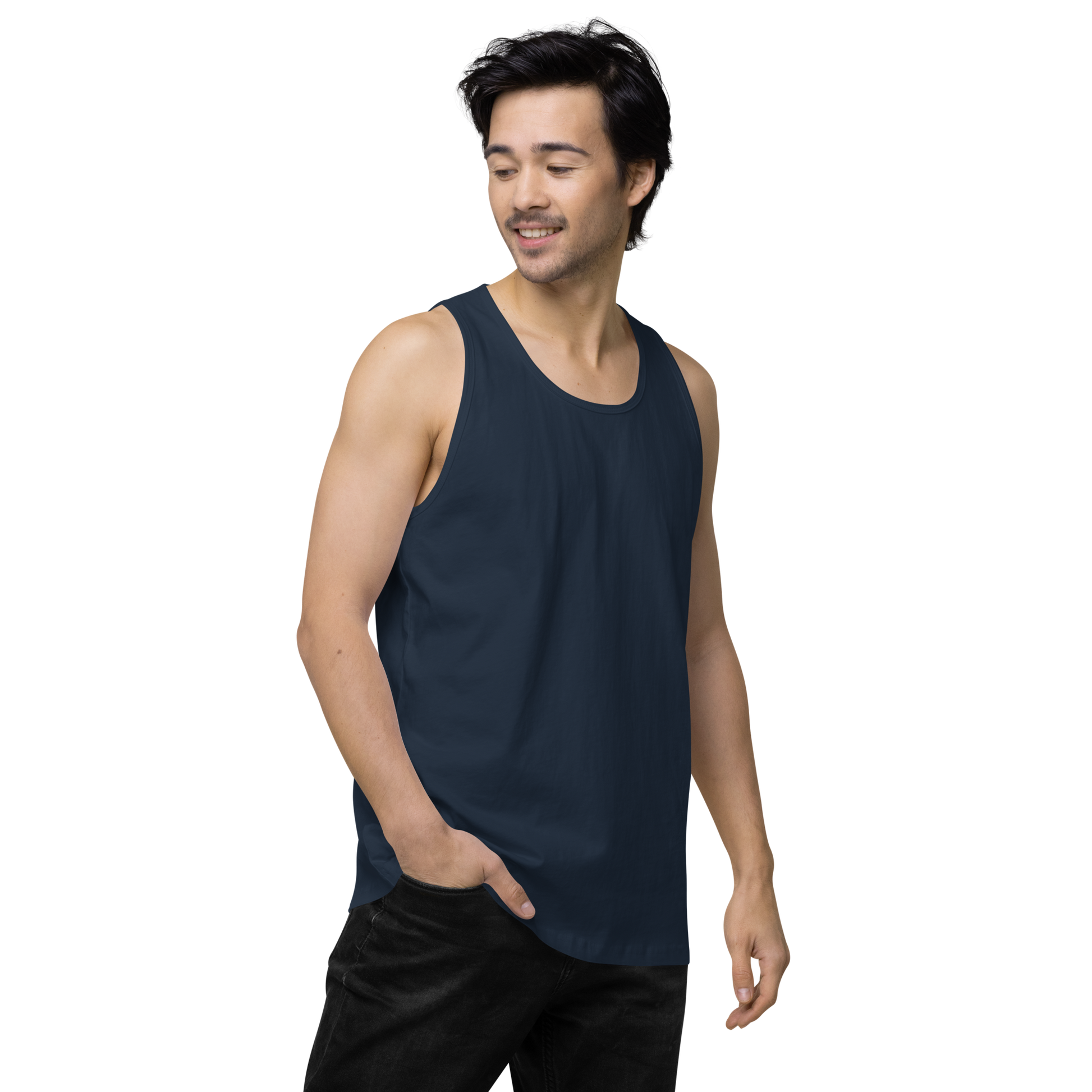 Dokkodo Clause I Japanese Philosophy Men's Premium Tank Top - Samurai Original