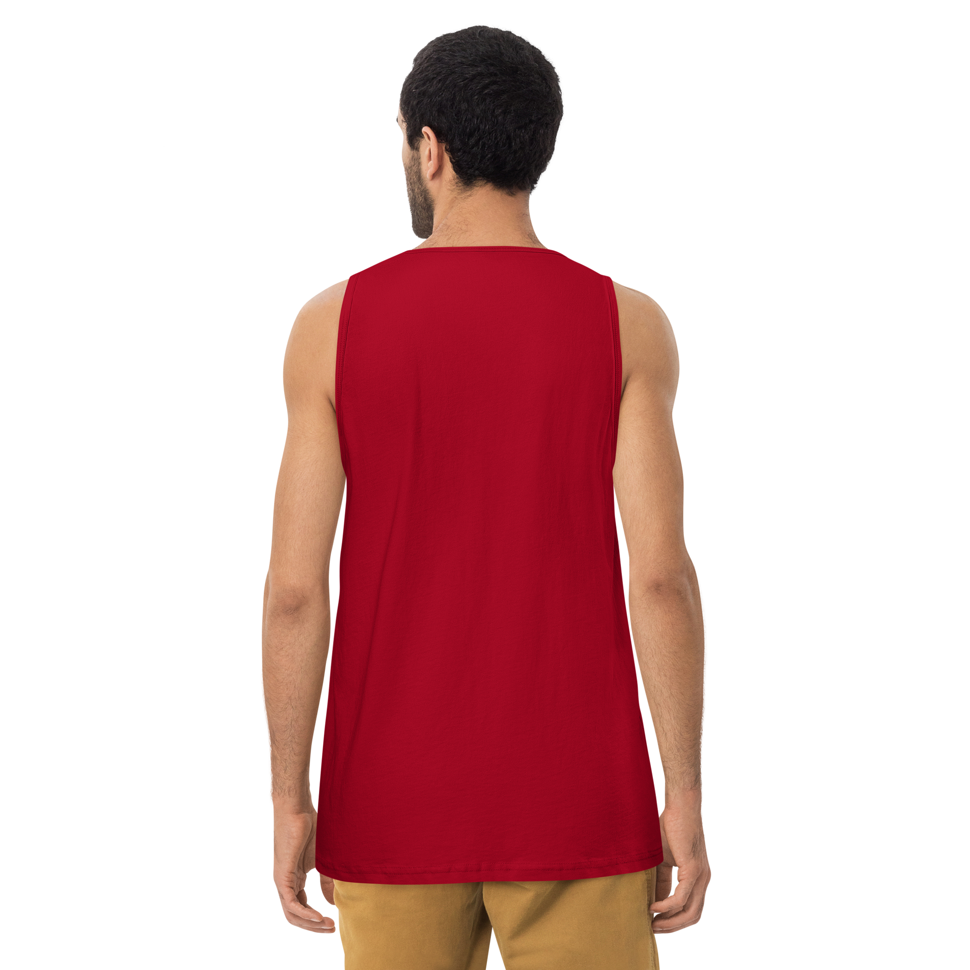 Ronin Guitar Blues Japanese Art Men's Premium Tank Top - Samurai Original