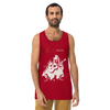 Ronin Guitar Blues Japanese Art Men's Premium Tank Top - Samurai Original