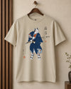 Samurai Cat Japanese Tattoo Organic T-Shirt - Samurai Original