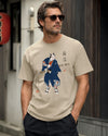 Samurai Cat Japanese Tattoo Organic T-Shirt - Samurai Original