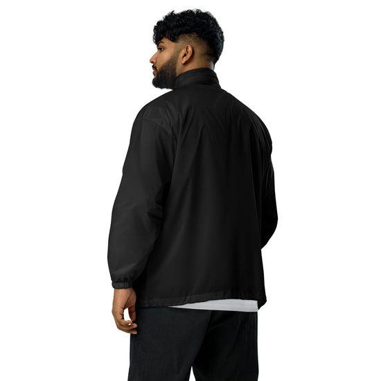 Mono No Aware Japanese Calligraphy Unisex windbreaker - Samurai Original