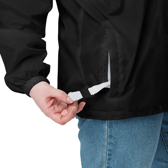Mono No Aware Japanese Calligraphy Unisex windbreaker - Samurai Original
