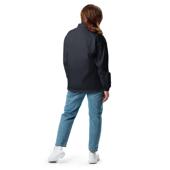 Mono No Aware Japanese Calligraphy Unisex windbreaker - Samurai Original
