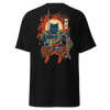 The Great Neko Fishing T-shirt Classic Black - Samurai Original