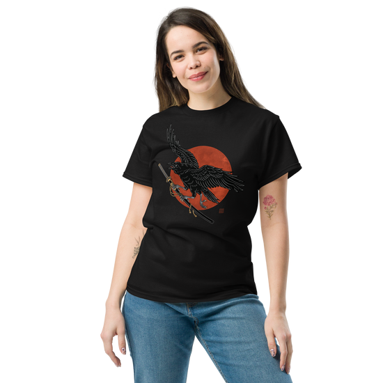 Ronin Raven Classic T-shirt - Samurai Original