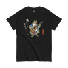 Samurai Frog Acoustic Guitar Classic T-Shirt Black - Samurai Original